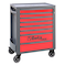 Beta Rolling Tool Cabinet, 8 Drawer, Red, Steel, 29 in W x 17-1/2 in D x 38 in H 024004683 - alternate 1